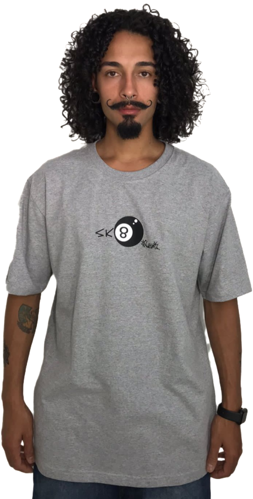 Modelo Sk8 Cinza Mescla