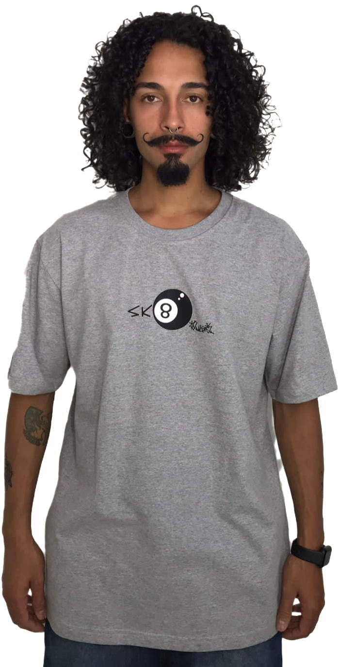 Modelo Sk8 Cinza Mescla